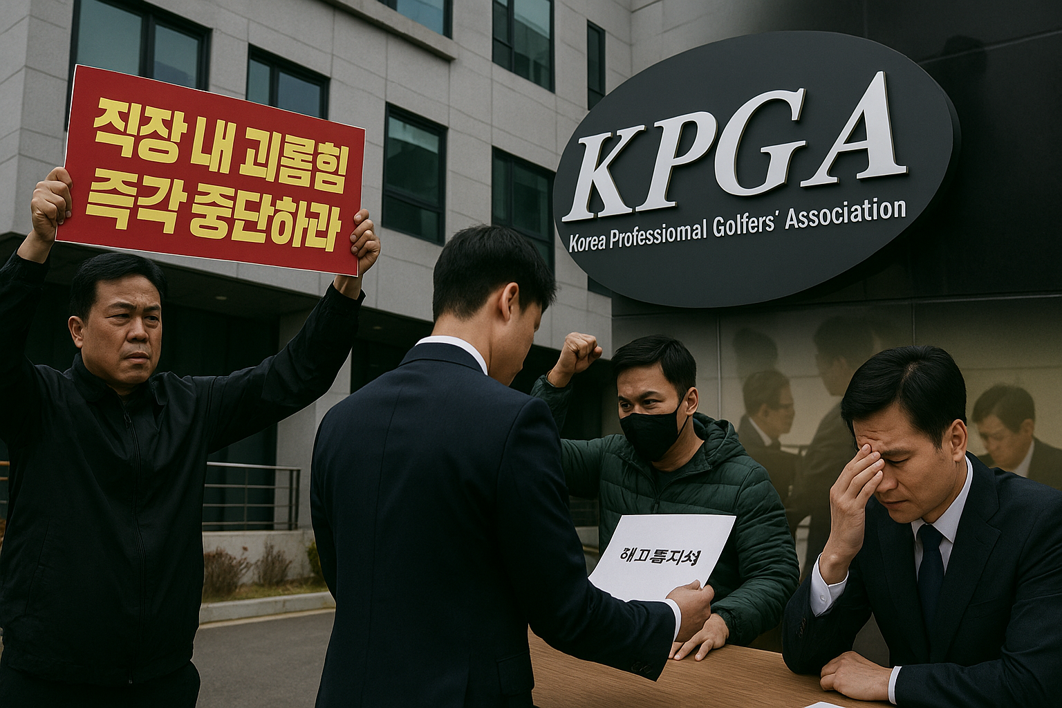 KPGA, 가혹행위 가해자 징계 미루고 피해 직원 무더기 징계 논란