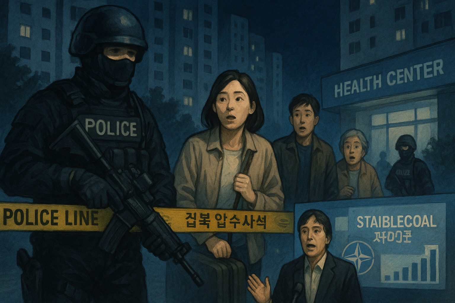 송도 총격범 A씨, 주거지에 폭발물 설치… 도봉구 주민 105명 긴급 대피