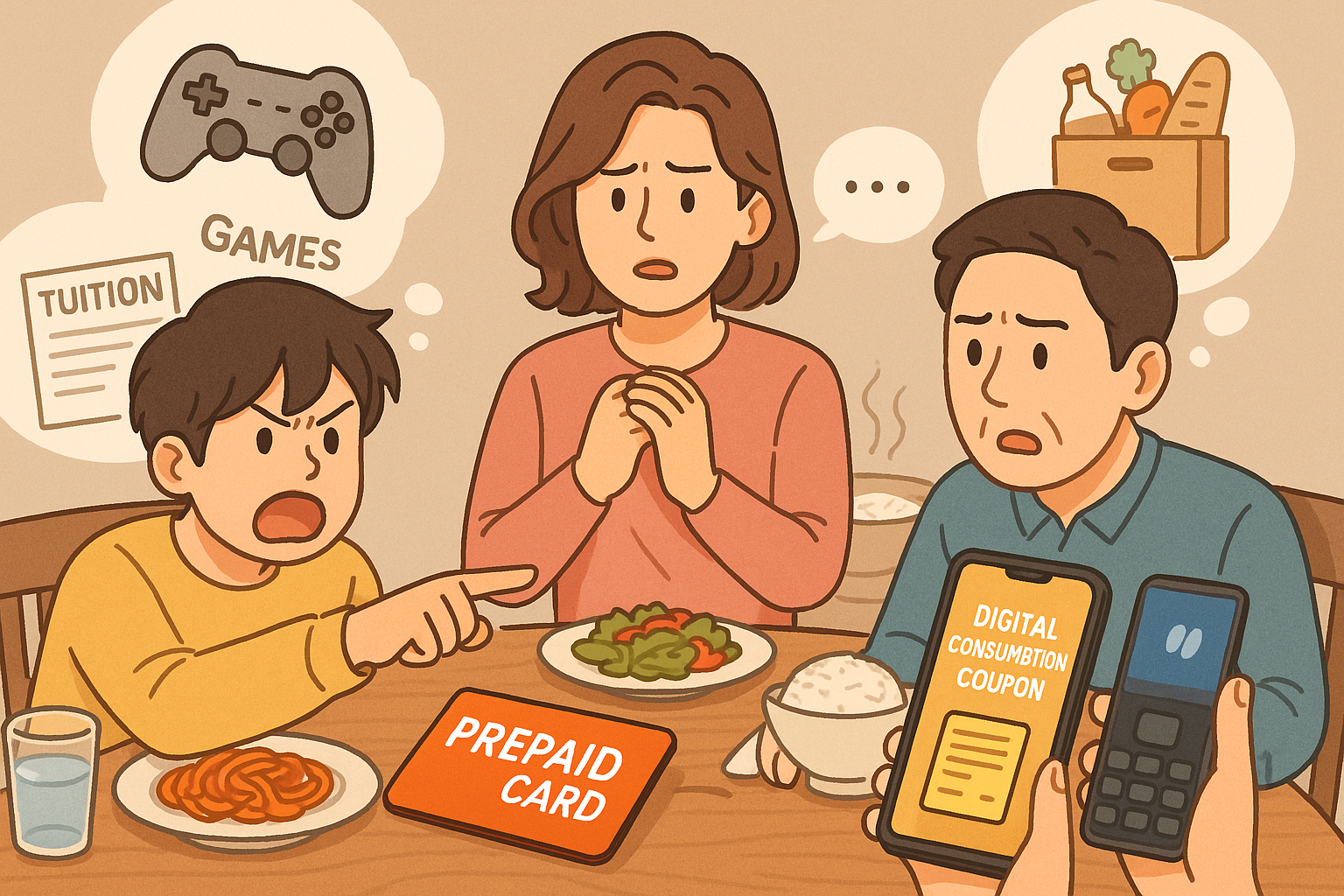 "이건 내 돈이야!"…민생회복 소비쿠폰 놓고 벌어지는 '가정 내 전쟁'