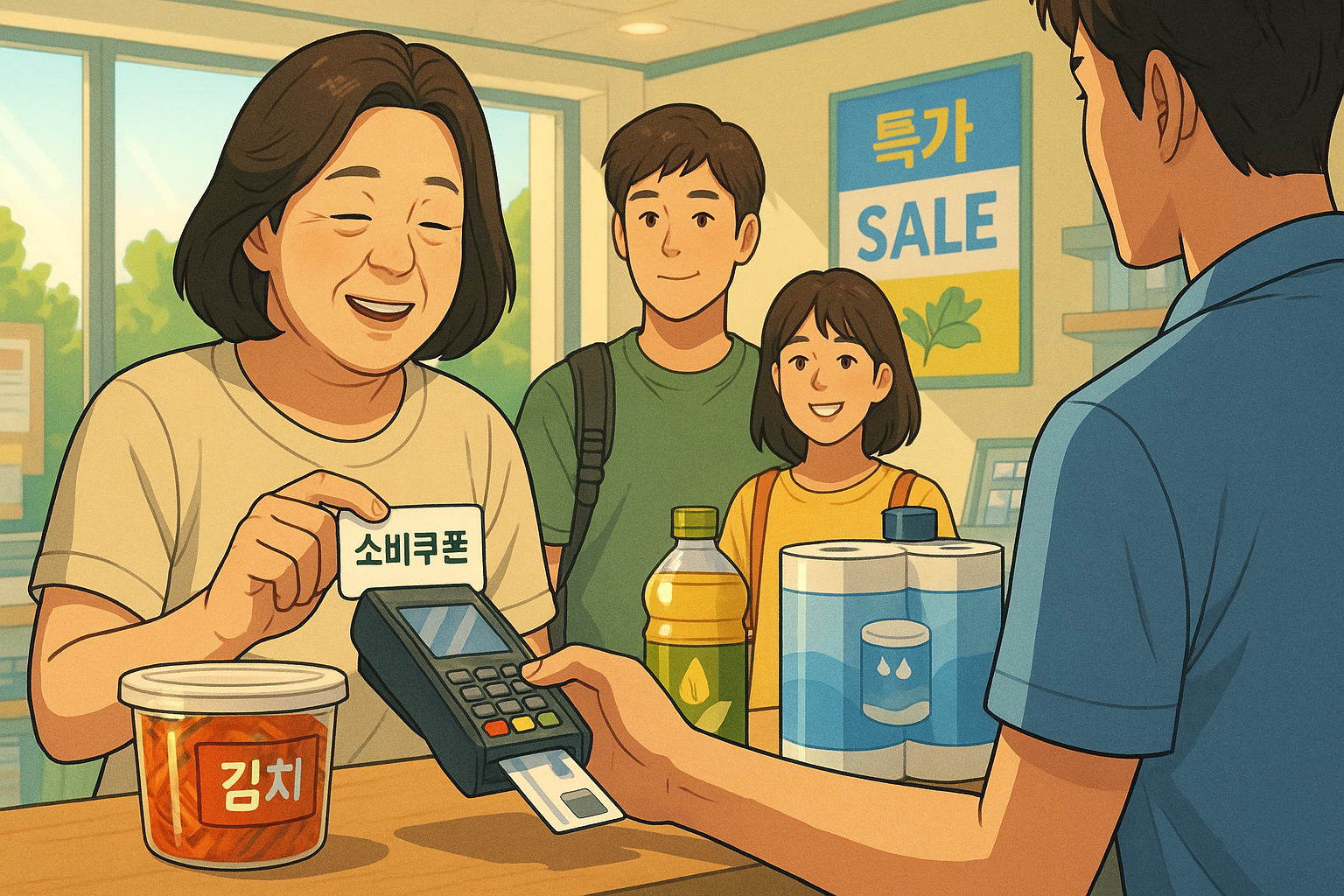 민생회복 소비쿠폰에 ‘편의점 특수’…김치·생수·기저귀까지 폭발적 매출 증가