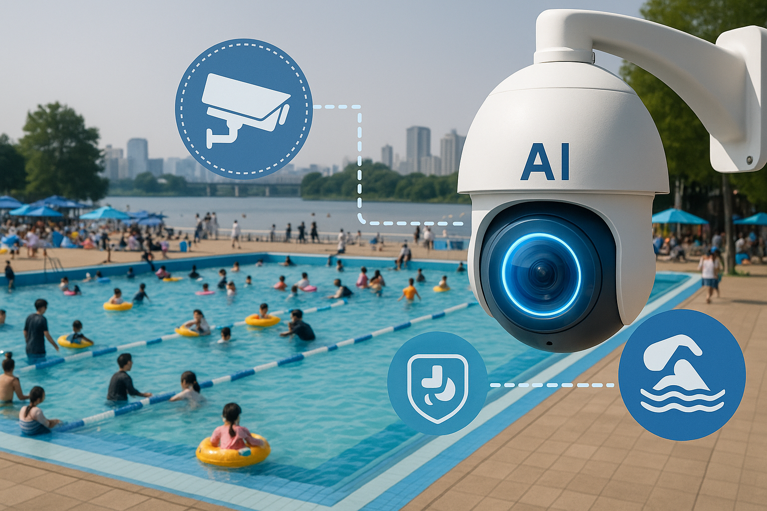서울시, 한강 수영장·물놀이장 전역에 AI CCTV 설치…“재발 방지 대책 마련”
