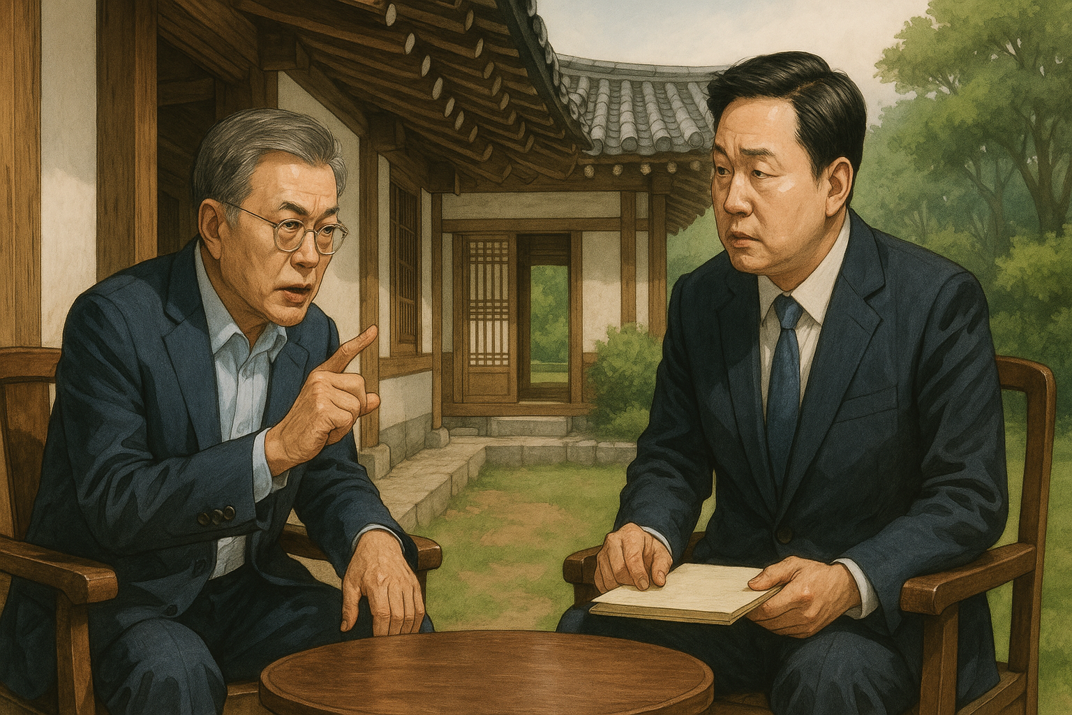문재인 전 대통령, 이재명 대통령 측에 “조국 전 대표 광복절 특별사면 필요” 의견 전달