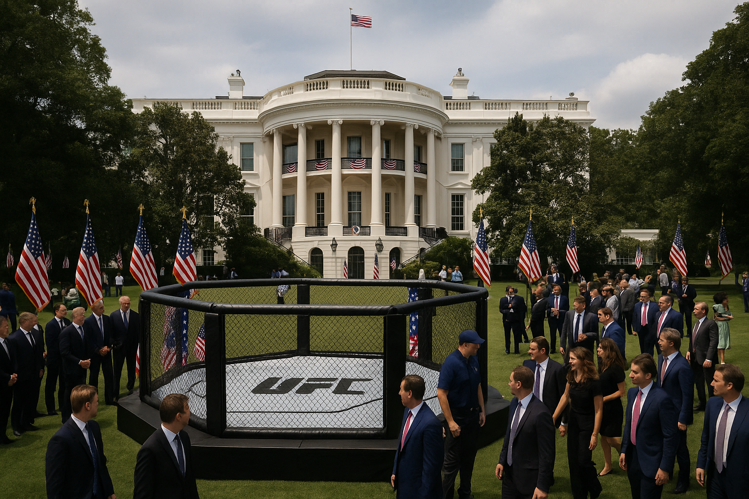 UFC, 내년 7월 4일 백악관서 개최 확정…데이나 화이트 “트럼프·이방카와 협의”