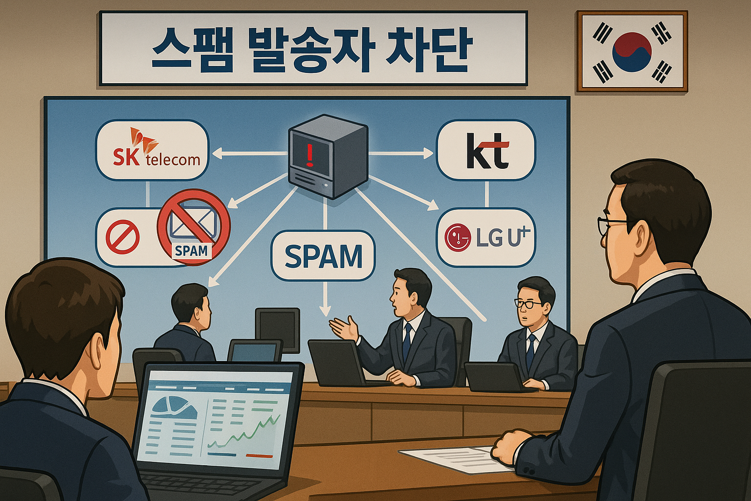 방통위, 불법스팸 발송자 ‘번호 갈아타기’ 차단…전 이통사 실시간 정보 공유